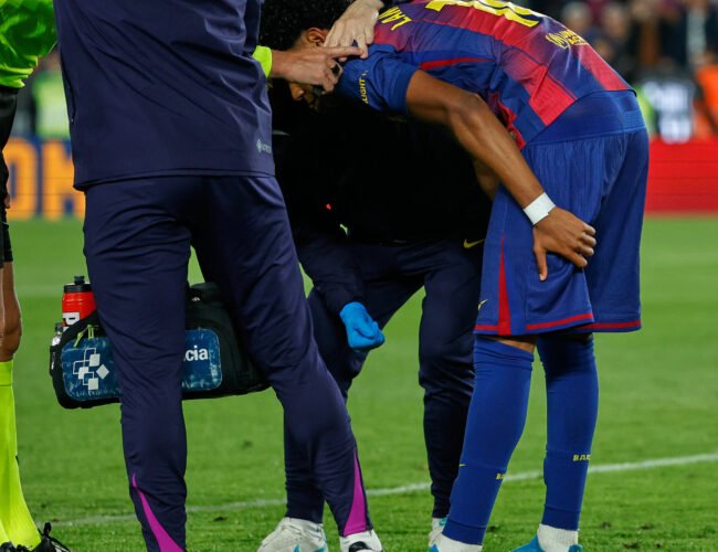 Plasma rico en plaquetas, láser, radiofrecuencia y corrientes: así será el tratamiento «conservador» de Lamine para llegar al Mundial