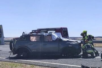 Así fue el trágico accidente del CEO de la bodega Dehesa de los Canónigos: se desvió a la derecha, dio un volantazo y chocó contra el guardarraíl