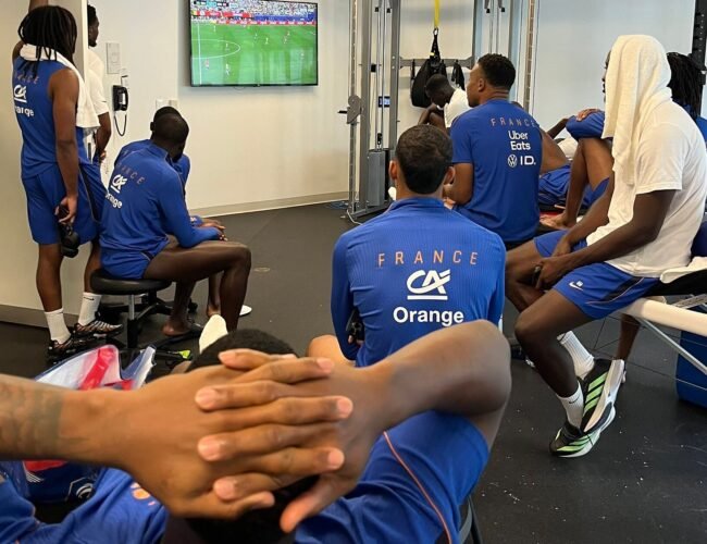 Dentro del cuartel general de Francia: crioterapia, el pique al ‘Uno’, videojuegos, un gimnasio gigante y Mbappé al lado de Olise
