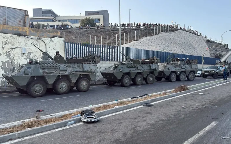 Cerrada la frontera entre España y Marruecos en Melilla