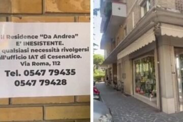 La megaestafa de la ‘Residencia Andrea’ de Cesenatico: «No existe y cientos de turistas han sido engañados, algunos anticipando hasta 800 euros»