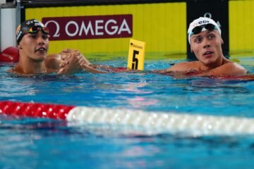 Luca Hoek acelera y firma un gran récord de España tras la estela de su ídolo Popovici