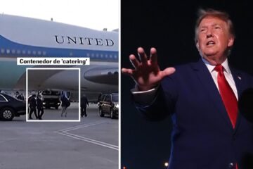 Las explicaciones de Trump para justiticar el vuelo secreto con el que regreso de la cumbre de la OTAN