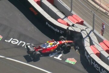 Más accidentes en los Libres 3 de Madring: Hamilton y Bearman terminan contra el muro en una sesión dominada por Antonelli